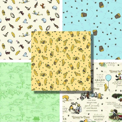 Winnie the pooh fabric - fabric, range