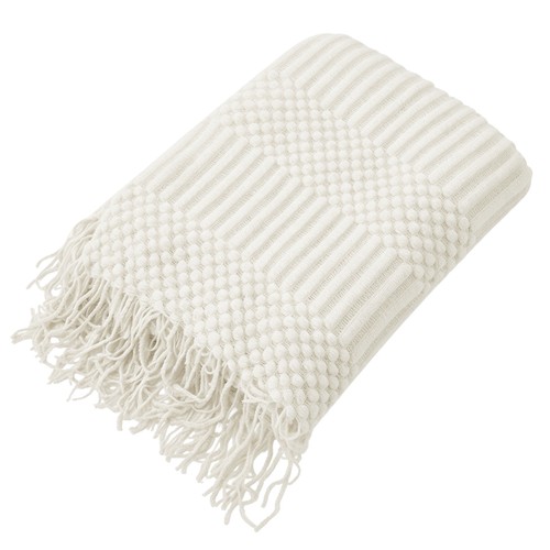 Large bohemian knitted throw - bohemian,