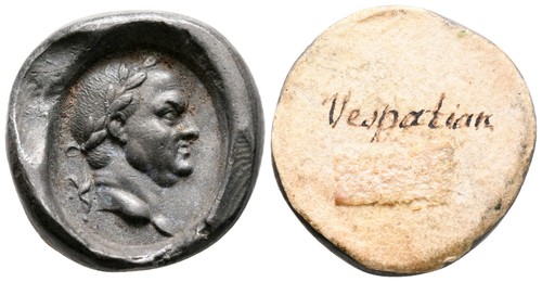 Vespasian portrait engraving - vespasian,