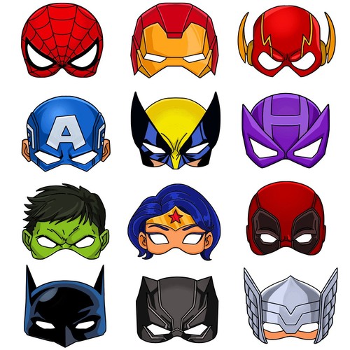 Marvel superhero mask birthday - superhero,
