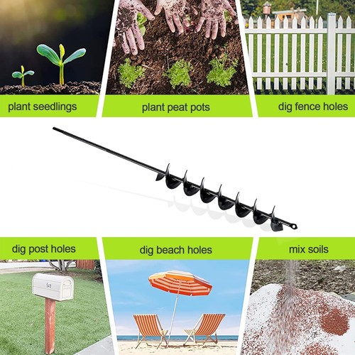 Auger spiral drill - spiral, bit