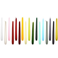 2 x Solid Coloured Tapered