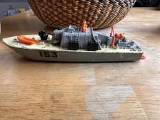 A Dinky Toys Motor Patrol Boat. Made In England , 1970’s.