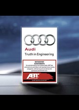 AUDI ABT STICKER BADGE Q5 Q7 Q3 A3 A4 A6 A5 A1 S1 S3 S4 RS5 RS6 A7 A8 Q2 RS3 RS4