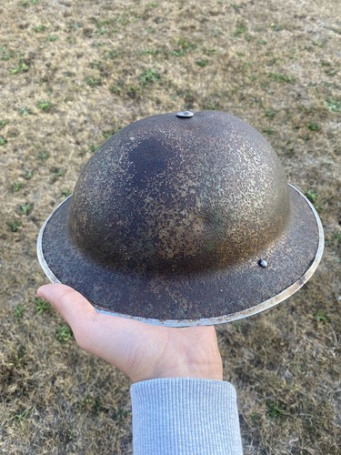 Ww2 brodie helmet - helmet, with