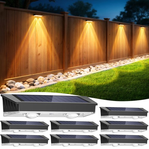 Solar fence wall - solar, lights