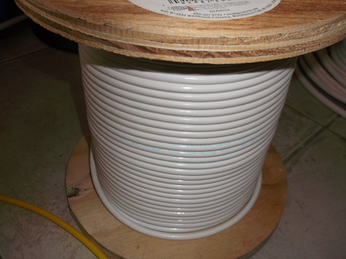 Marine white cable 500 - rg, 8x