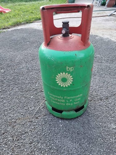 Gas cylinder bottle - bp,
