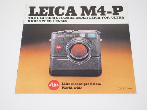 Leica camera sales - m4-p,