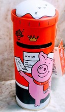 M & S Food Percy Pig Piggy Bank W/ Percy Pennies Fruit Flavor Candy: 4.24oz/120g