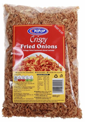 Crispy fried onions - , ready