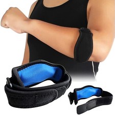 Elbow Support Strap for Tendonitis, Tennis & Golfer's Elbow Pain Relief UK