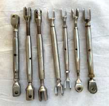 Stainless Steel (316) Turnbuckles for small Keelboat and Dinghy Shrouds.   