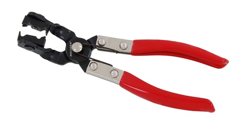 Bent hose clip - hose, for