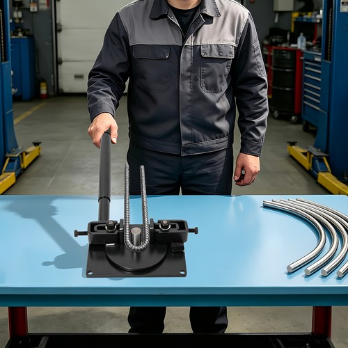 Manual rebar bender metal - manual,