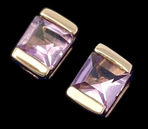 Pretty 10ct gold amethyst - 10ct,