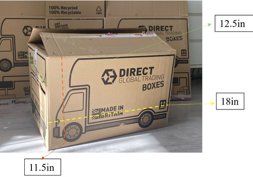Strong large cardboard - large,
