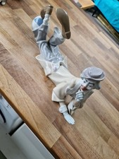 Lladro Clown With Beach Ball