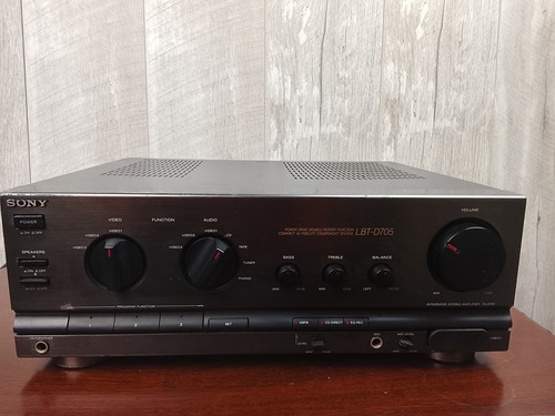 Sony d705 integrated stereo - ta-d705,