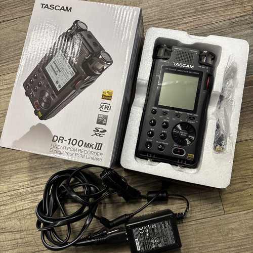 Tascam 100mk3 linear pcm - dr-100mk3,