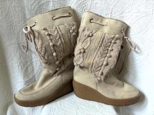 Y2k juicy couture cream cable - couture,