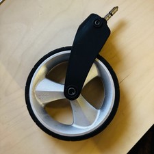 Mamas & Papas Pram Flip XT2 XT Front wheel Pushchair Replacement Part BLACK .