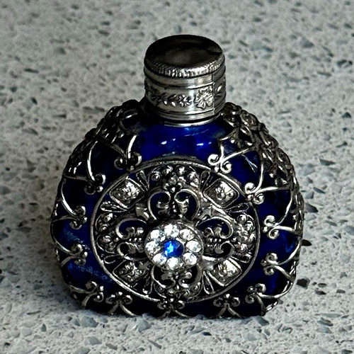 Vintage colbert blue glass - vintage,