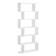 S-shaped 6-Tier White