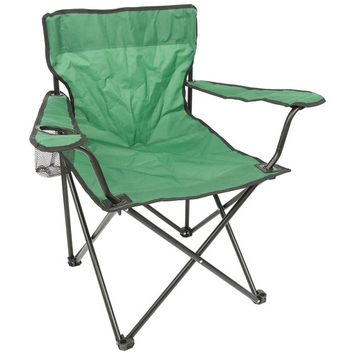 Folding canvas camping chair - canvas,