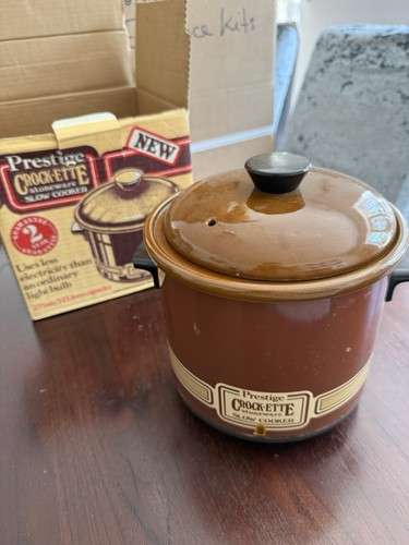 Vintage prestige crock ette - vintage,