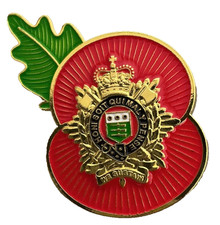 The Royal Logistic Corp RLC Pin Flower of Remembrance