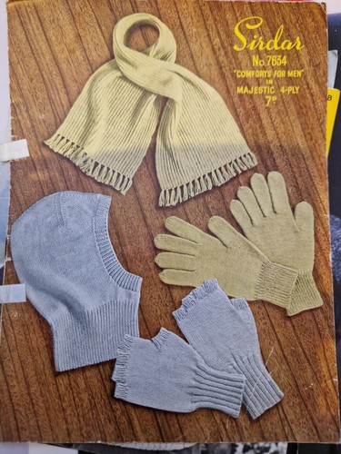 Sirdar 7634 men gloves - sirdar,