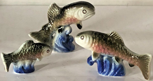 Vtg hand miniature painted - 3,