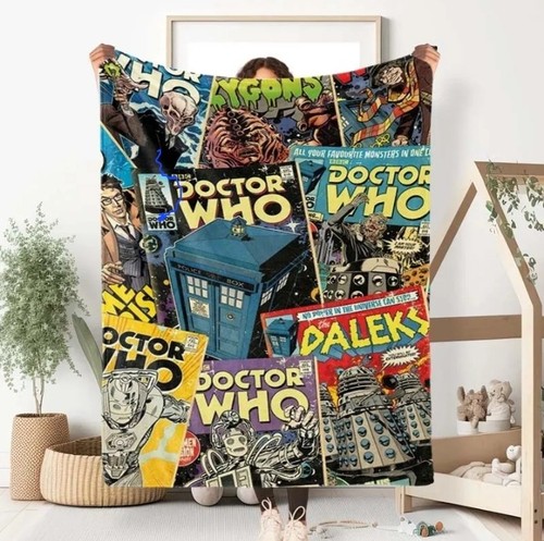 Who comic collage - dr,