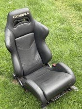 Cobra Bucket Seat Leather Recaro Etc Jap Race Car 4x4