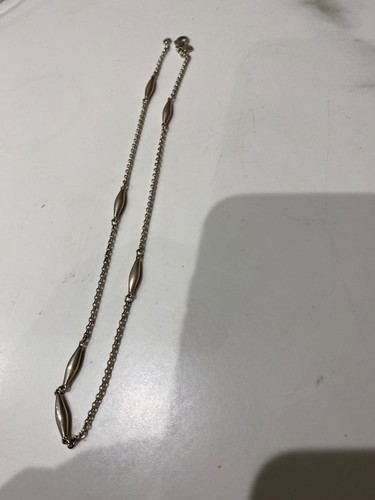 Sterling silver necklace 45cm