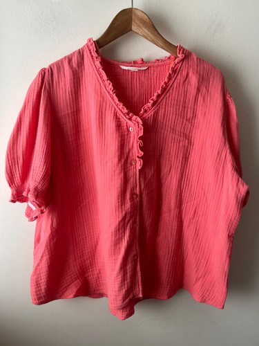 Per una top size - una, coral