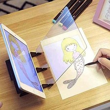 Optical Clear Image Drawing Board, Portable Projector Painting Tracing Board Ske