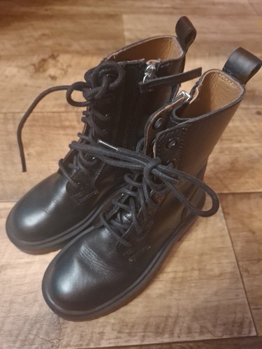 Zara kids black ankle boots - kids,