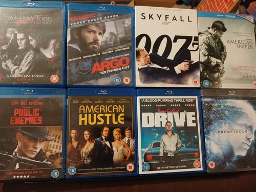 Blu ray movies - 8,