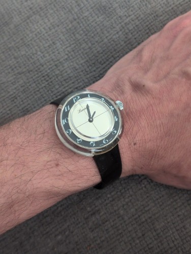 Vintage lucerne acrylic watch - vintage,