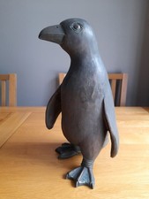 Bronze affect Penguin Garden/Home Orament 