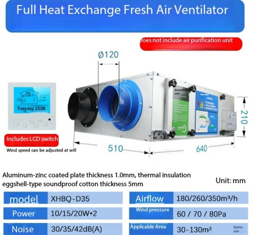Commercial air exchange system - commercial,