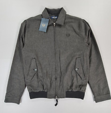 Fred Perry Mens Jacket Grey XS