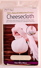 100% COTTON CHEESE CLOTH 180cm X 90cm MUSLIN STRAIN DRAIN STRAINING STEAMING