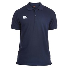 OFFICIAL Royal Fleet Auxiliary Service embroidered Canterbury Rugby Polo Shirt 