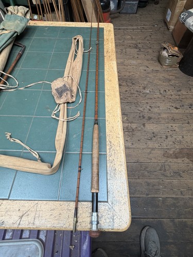 Vintage hardy fly fishing - hardy, rod