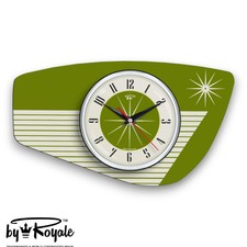 Mid century modern clock - century,
