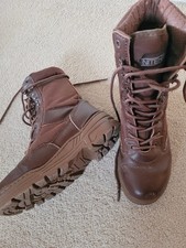 RAF Air Cadets Brown Tactical Boots Im Size 3 Used