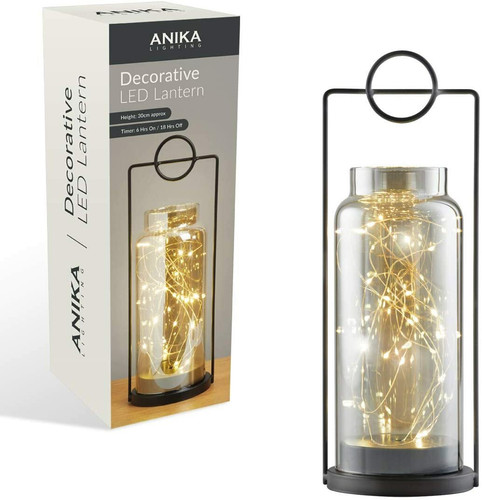 Decorative lantern desk lamp - lantern,